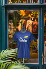 Royal Blue Regular Fit Tshirt - The Godfather Women Regular Fit Tshirt 180 Design | Women Fashion
