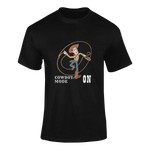 Women Oversized - Woody Cowboy Mode On Women Oversized 210 Black | Fullmoon Styles