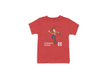 Comfortable Kids Regular Fit Tshirt in Red - 180 GSM | Fullmoon Styles