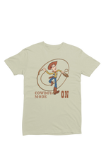 Men Oversized - Woody Cowboy Mode On Men Oversized 210 Sage Green | Fullmoon Styles