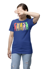 Chess Women Regular Fit Tshirt 180 Royal Blue Regular Fit Tshirt - Premium Cotton Women Wear