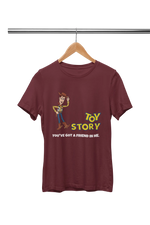 Premium Maroon Regular Fit Tshirt for Men - 180 GSM Cotton | Fullmoon Styles