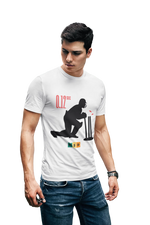 0 12 Msd Stumping Men Regular Fit Tshirt 180 White Regular Fit Tshirt - Premium Cotton Men Wear