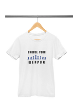 Premium White Regular Fit Tshirt for Women - 180 GSM Cotton | Fullmoon Styles