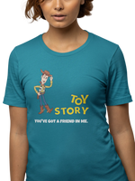 Comfortable Women Oversized in Teal Blue - 240 GSM | Fullmoon Styles