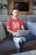 Chess Mode On Men Regular Fit Tshirt 180 Red Regular Fit Tshirt - Premium Cotton Men Wear