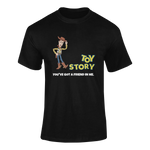 Men Oversized - Toy Story Woody Men Oversized 180 Black | Fullmoon Styles