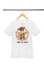 Premium White Regular Fit Tshirt for Women - 180 GSM Cotton | Fullmoon Styles