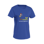 Women Regular Fit Tshirt - Toy Story Woody Women Regular Fit Tshirt 180 Royal Blue | Fullmoon Styles