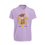 Women Oversized - Toy Story Woody Sheriff Women Oversized 240 Lavender | Fullmoon Styles