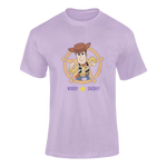 Men Oversized - Toy Story Woody Sheriff Men Oversized 240 Lavender | Fullmoon Styles