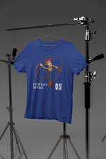 Premium Royal Blue Regular Fit Tshirt for Men - 180 GSM Cotton | Fullmoon Styles