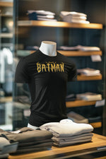 Black Regular Fit Tshirt - Batman Men Regular Fit Tshirt 180 Design | Men Fashion