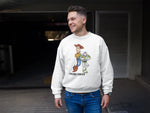 Men Regular Fit Sweatshirt - Woody And Buzz Friends Forever Men Regular Fit Sweatshirt 320 White | Fullmoon Styles