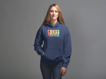 Chess Women Regular Fit Hoodie 320 Navy Blue Regular Fit Hoodie - Premium Cotton Women Wear