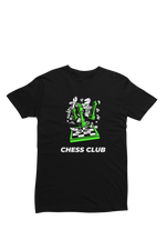 Women Regular Fit Tshirt - Chess Club Women Regular Fit Tshirt 180 Black | Fullmoon Styles