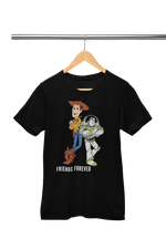 Premium Black Regular Fit Tshirt for Women - 180 GSM Cotton | Fullmoon Styles