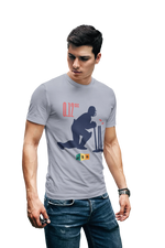 0 12 Msd Stumping Men Regular Fit Tshirt 180 Gray Regular Fit Tshirt - Premium Cotton Men Wear