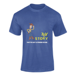 Men Regular Fit Tshirt - Toy Story Woody Men Regular Fit Tshirt 180 Royal Blue | Fullmoon Styles