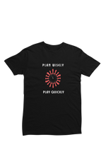 Women Regular Fit Tshirt - Chess Plan Wisely Women Regular Fit Tshirt 180 Black | Fullmoon Styles