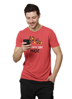 Comfortable Men Oversized in Red - 240 GSM | Fullmoon Styles