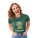 Premium Bottle Green Regular Fit Tshirt for Women - 180 GSM Cotton | Fullmoon Styles