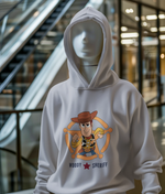 Gray Regular Fit Hoodie - Toy Story Woody Sheriff Women Regular Fit Hoodie 320 Design | Women Fashion