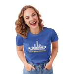 Royal Blue Regular Fit Tshirt - Chess Think Before You Move Women Regular Fit Tshirt 180 Design | Women Fashion