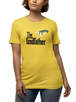 The Godfather Women Regular Fit Tshirt 180 Yellow Regular Fit Tshirt - Premium Cotton Women Wear
