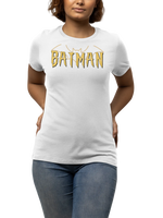 White Regular Fit Tshirt - Batman Women Regular Fit Tshirt 180 Design | Women Fashion