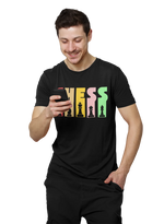 Chess Men Regular Fit Tshirt 180 Black Regular Fit Tshirt - Premium Cotton Men Wear