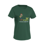 Women Regular Fit Tshirt - Toy Story Woody Women Regular Fit Tshirt 180 Bottle Green | Fullmoon Styles