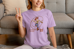 Woody Cowboy Mode On Women Oversized 210 Lavender Oversized - Premium Cotton Women Wear