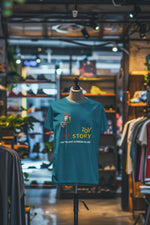 Teal Blue Oversized - Toy Story Woody Women Oversized 240 Design | Women Fashion