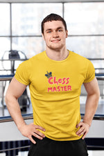 Chess Master Men Regular Fit Tshirt 180 Yellow Regular Fit Tshirt - Premium Cotton Men Wear
