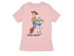 Men Oversized - Woody And Buzz Friends Forever Men Oversized 240 Baby Pink | Fullmoon Styles