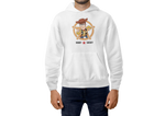 Comfortable Men Regular Fit Hoodie in White - 320 GSM | Fullmoon Styles