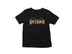 Kids Regular Fit Tshirt - Batman Kids Regular Fit Tshirt 180 Black | Fullmoon Styles