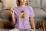 Toy Story Woody Sheriff Women Oversized 240 Lavender Oversized - Premium Cotton Women Wear