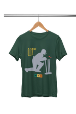 Premium Bottle Green Regular Fit Tshirt for Men - 180 GSM Cotton | Fullmoon Styles