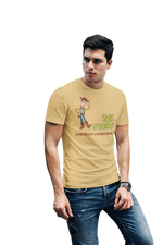 Toy Story Woody Men Oversized 240 Beige Oversized - Premium Cotton Men Wear