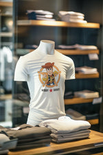 Off White Oversized - Toy Story Woody Sheriff Men Oversized 210 Design | Men Fashion