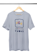 We Found Love In Playlist Women Regular Fit Tshirt 180 Gray Regular Fit Tshirt - Premium Cotton Women Wear