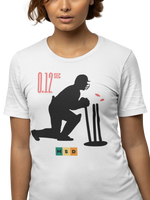 0 12 Msd Stumping Women Regular Fit Tshirt 180 White Regular Fit Tshirt - Premium Cotton Women Wear