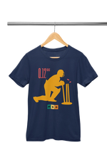 Premium Navy Blue Regular Fit Tshirt for Women - 180 GSM Cotton | Fullmoon Styles