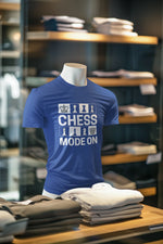 Royal Blue Regular Fit Tshirt - Chess Mode On Men Regular Fit Tshirt 180 Design | Men Fashion