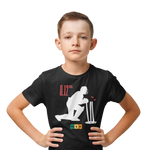 Black Regular Fit Tshirt - 0 12 Msd Stumping Kids Regular Fit Tshirt 180 Design | Kids Fashion