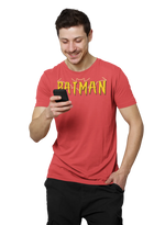 Comfortable Men Regular Fit Tshirt in Red - 180 GSM | Fullmoon Styles