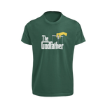 Women Regular Fit Tshirt - The Godfather Women Regular Fit Tshirt 180 Bottle Green | Fullmoon Styles
