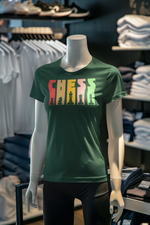 Bottle Green Regular Fit Tshirt - Chess Women Regular Fit Tshirt 180 Design | Women Fashion